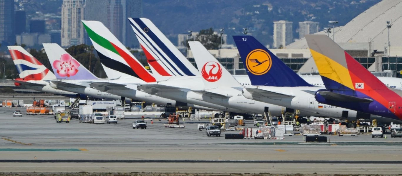 Τεράστιο οικονομικό «πλήγμα» για τις μεγαλύτερες αεροπορικές εταιρίες του κόσμου - Κατέγραψαν πτώση ύψους 67%